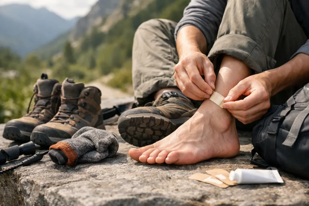 How to Stop Blisters on Feet Hiking