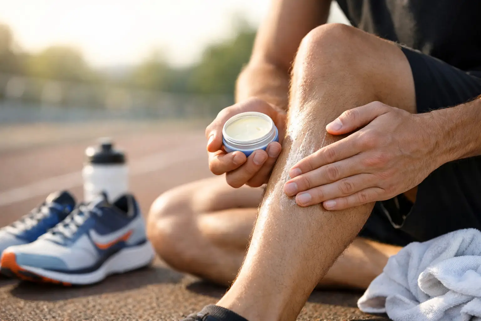 A Balm Before Race Day Example for Runners