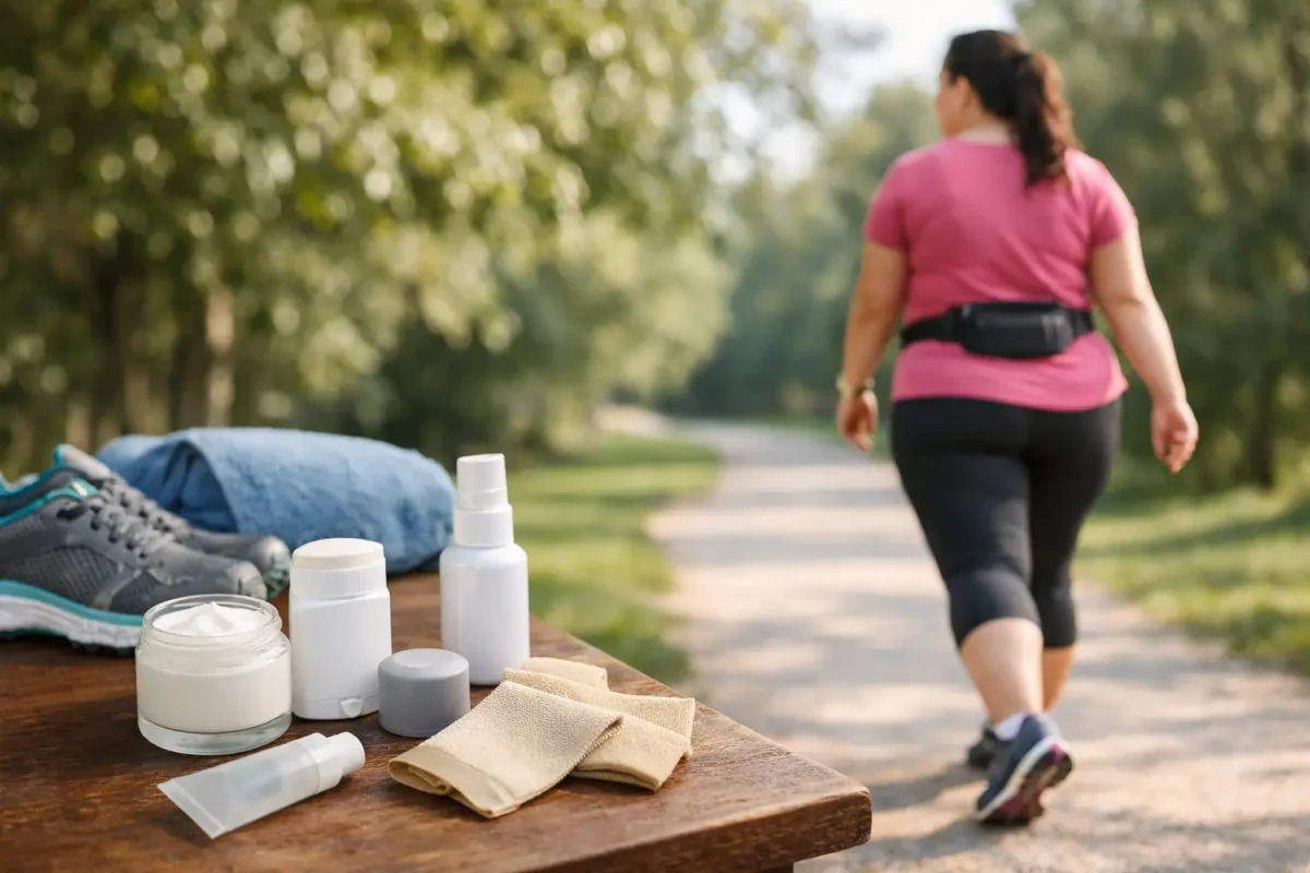 Best Anti-Rub Products for Plus-Size Walkers