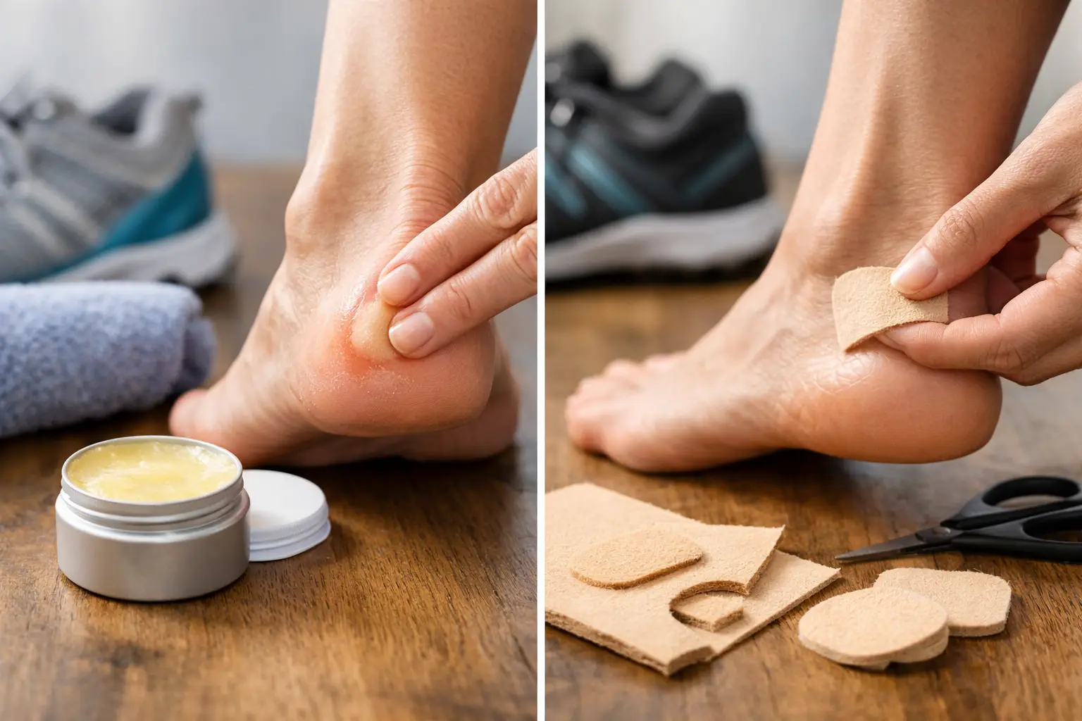 Blister Balm vs Moleskin for Active Feet